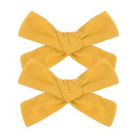 Fashion New Style Solid Color Fabric Bow Hairpin sku image 5