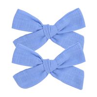 Fashion New Style Solid Color Fabric Bow Hairpin sku image 19
