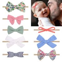 Simple Bow Children's Cute Style Hair Ring Set sku image 8
