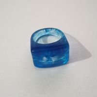 Fashion Retro Exaggerated Geometric Acrylic Ring sku image 6