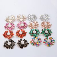 Korean Fashion Diamond Elegant Earrings main image 5