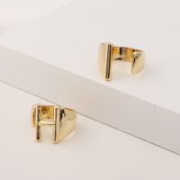 Fashion New Style Copper 26 English Letter Ring main image 5