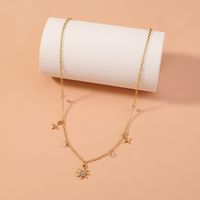 Fashion Star Tassel Pendent Alloy Necklace Wholesale main image 4