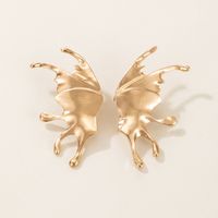 New Simple Geometric Fashion Romantic Butterfly Earrings main image 5