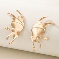 New Simple Geometric Fashion Romantic Butterfly Earrings main image 6