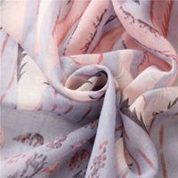 Korean Fashion Style New Feather Towel Scarf main image 6