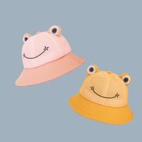 Korean Fashion Casual Shade Breathable Mesh Cloth Frog Fisherman Hat main image 4