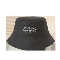 Korean Fashion Style New Trendy Wild Embroidery Letter Fisherman Hat main image 3