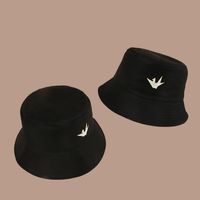 Korean Fashion Peace Dove Wide Brim Sunshade Fisherman Hat main image 5