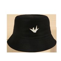 Korean Fashion Peace Dove Wide Brim Sunshade Fisherman Hat main image 6
