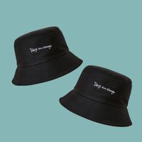 Nouveau Chapeau De Pêcheur Décontracté À La Mode Coréenne main image 5