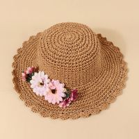 Summer Korean Fashion New Style Shade Sun Crochet Straw Hat main image 1