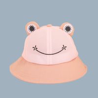 Korean Fashion Casual Shade Breathable Mesh Cloth Frog Fisherman Hat sku image 1