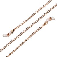 Fashion Simple Color Retention Golden Metal Glasses Chain sku image 3