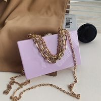 Fashion Candy Color Chain Messenger Bag main image 3