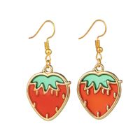 Korean Style Creative Fruit Earrings Wholesale sku image 5