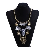 Collier Long En Alliage De Diamant De Cristal De Mode En Gros sku image 1