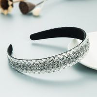 Korean New Fashion Starry Rhinestone Simple Headband sku image 1