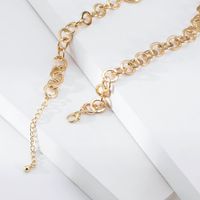 Fashion Pendant  Figure 8 Chain Glass Diamond Alloy Necklace main image 5