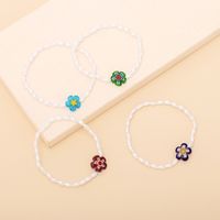 Fashion Elastic Pearl Flower Necklace Wholesale main image 3