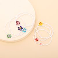 Fashion Elastic Pearl Flower Necklace Wholesale main image 4