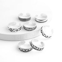 Fashion Alloy Open Foot Ring 7-piece Set main image 6