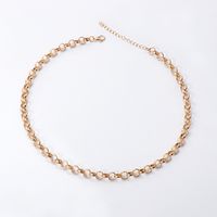 Fashion Geometric Thick Chain Alloy Necklace main image 4