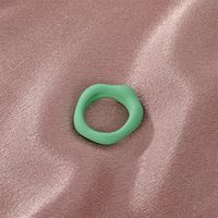 Fashion Color Geometric Resin Ring Wholesale main image 5