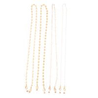 Fashion Hanging Neck Crystal Extension Metal Pearl Glasses Chain main image 3