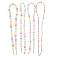 Pearl Candy Color Butterfly Star Heart-shape Lanyard Glasses Chain main image 6