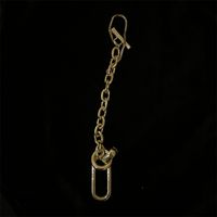 Fashion Thick Chain Geometric Necklace Bracelet Wholesale sku image 1