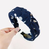 Korean Chiffon Polka Dots Headband Wholesale sku image 3