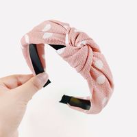 Korean Chiffon Polka Dots Headband Wholesale sku image 4