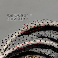 Polka Dot Lace Mesh Schwamm Stirnband Im Koreanischen Modestil main image 3
