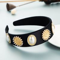 Retro Barock Palast Stil Einfache Perle Stirnband main image 4