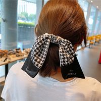 Fashion Contrast Color Smiley Face Printing Hair Scrunchies main image 6