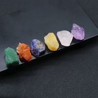 Crystal Agate Jade Raw Ore Hand Knocking Raw Stone Seven Chakra Energy Teaching Materials Wholesale main image 3