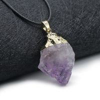 Wholesale Tooth Cluster Amethyst Pendant main image 5
