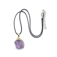 Wholesale Tooth Cluster Amethyst Pendant main image 6
