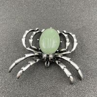 Gem Inlaid Spider Multicolor Pendant Brooch Dual-purpose Necklace Brooch Diy Accessories sku image 3