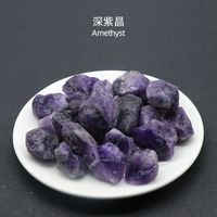 Crystal Agate Jade Raw Ore Hand Knocking Raw Stone Seven Chakra Energy Teaching Materials Wholesale sku image 6