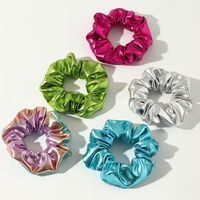 Fashion New Style Solid Color Hair Scrunchies Set main image 5