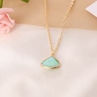 Fashion Semi-precious Stone Pendent Necklace Wholesale main image 3