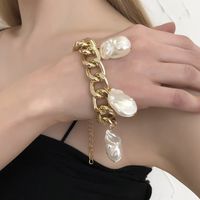 Personality Hip-hop Exaggerated Geometric Thick Chain Bracelet main image 3