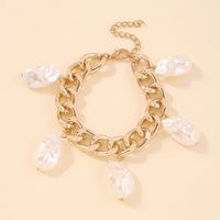 Personality Hip-hop Exaggerated Geometric Thick Chain Bracelet main image 4