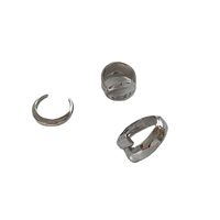 Korean Geometric Silver Metal Ring Wholesale main image 6