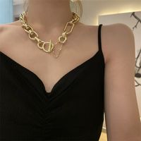 Fashion Thick Chain Ot Buckle Necklace main image 3