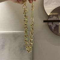 Fashion Thick Chain Ot Buckle Necklace main image 5