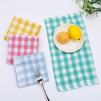 Candy-colored Plaid Striped Cotton Yarn Kitchen Rag main image 6