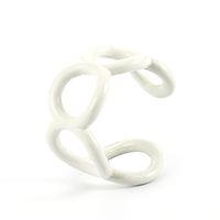 Fashion Color Open Hollow Dripping Chain-shaped Ring sku image 3